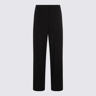 Jean Paul Gaultier Everyday Trousers With Belt Loops And Pockets In Black