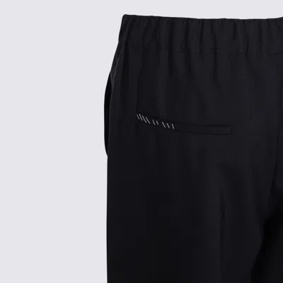 Marni Trousers Blacks And Greys In Black