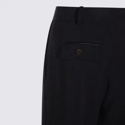 Elisabetta Franchi Trousers Blacks And Greys In Black