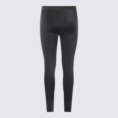 Tom Ford Logo Stretch Lycra Leggings In Black