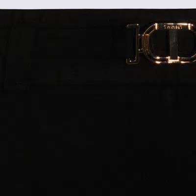 Twinset Belted-logo Trousers