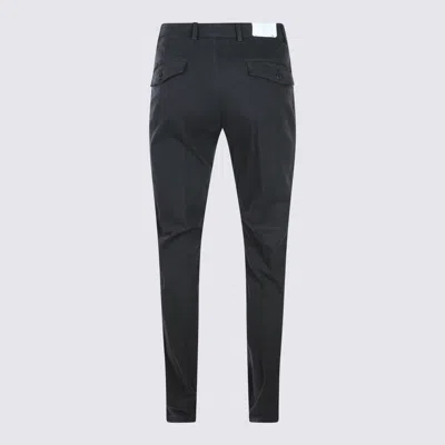 Eleventy Trousers Featuring Back And Side Pockets In Black