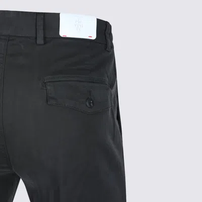 Eleventy Trousers Featuring Back And Side Pockets In Black
