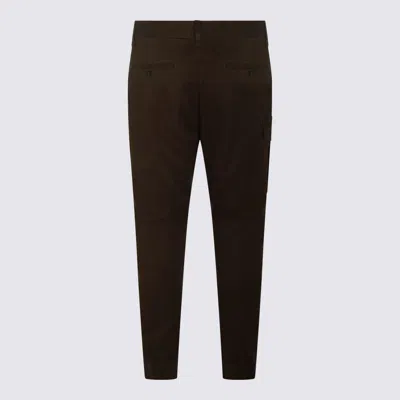 Dsquared2 Trousers Blue And Green In Brown