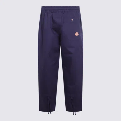 Moncler Genius Gilga Farm By Donald Glover Trousers Blue And Green In Blue