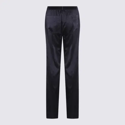 Tom Ford Dark Navy Silk Pants