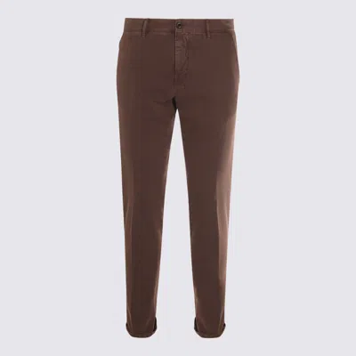 Incotex Trousers Brown In Brown