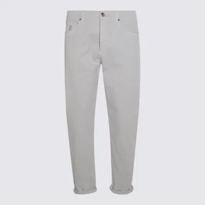 Brunello Cucinelli Trousers Chari In White