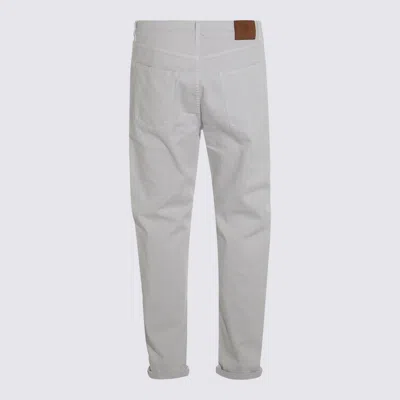 Brunello Cucinelli Trousers Chari In White