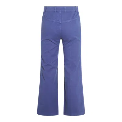 Chloé High Waist Wide Leg Trousers With Belt Loops