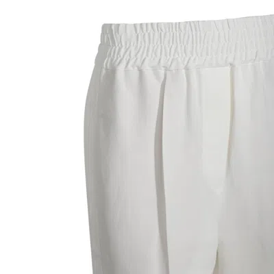 Brunello Cucinelli Trousers Light And Natural In White