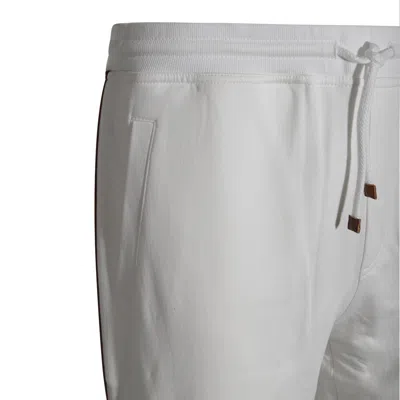 Brunello Cucinelli Trousers Light And Natural In Gray