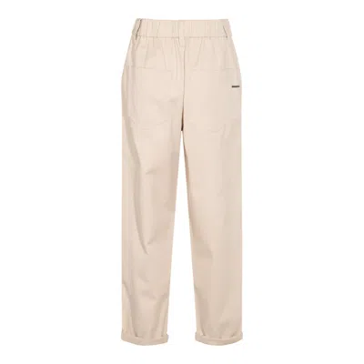 Brunello Cucinelli Trousers Light And Natural
