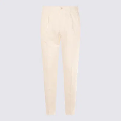Incotex Trousers Light And Natural In Neutral