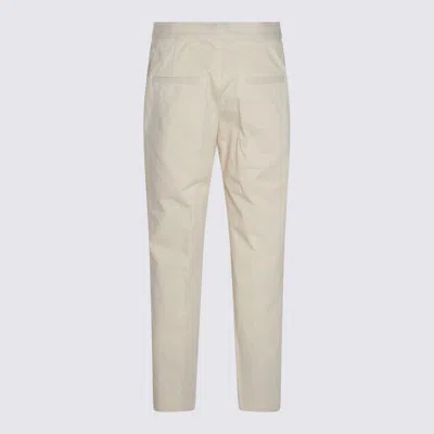 Jil Sander Tapered Cotton Trousers In Gray