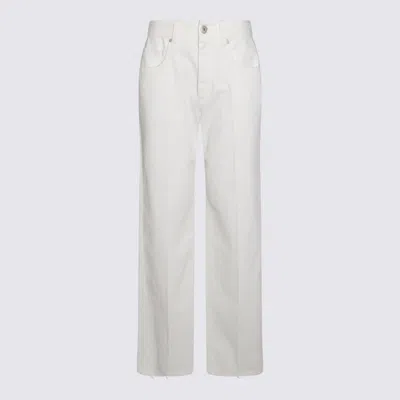 Brunello Cucinelli Trousers Light And Natural In White