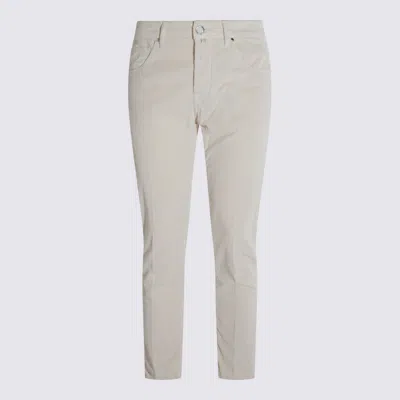Jacob Cohen Trousers With Belt Loops And Pockets In Gray