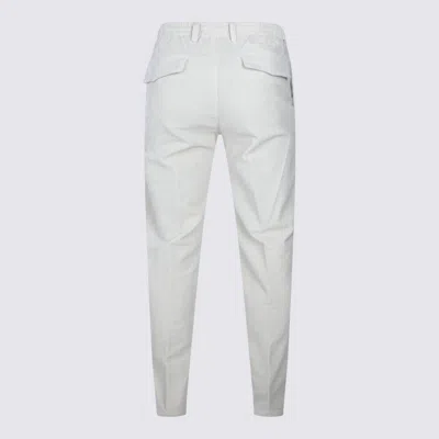 Eleventy Trousers Featuring Elastic Waistband And Pockets In Gray