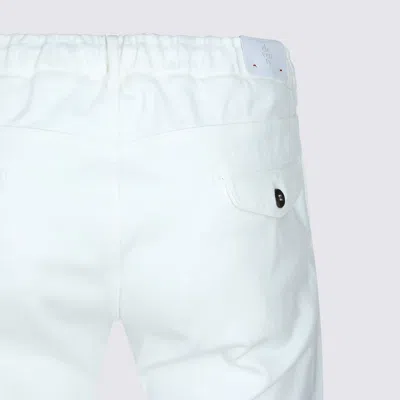Eleventy Trousers Featuring Elastic Waistband And Pockets
