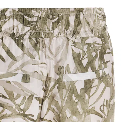 Brunello Cucinelli Relaxed Fit Lightweight Trousers With Side Pockets In Neutral