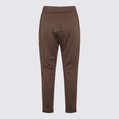 Brunello Cucinelli Shiny Pocket Detail Joggers
