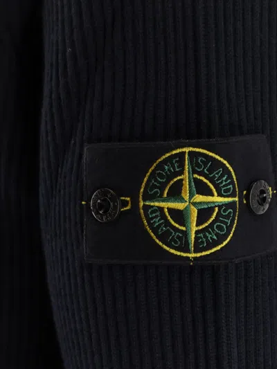 Stone Island Ghost Virgin Wool Funnel-neck Sweater