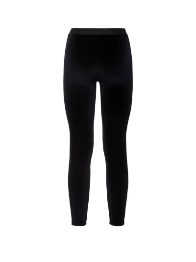 Tom Ford Black Lustrous Jersey Signature Leggings