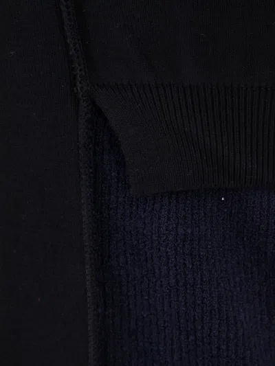 Mm6 Maison Margiela Mm6 By Maison Margiela Viscose And Cotton Sweater In Black
