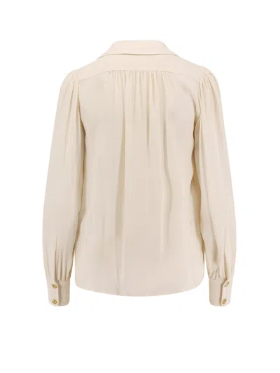 Elisabetta Franchi Viscose Shirt In White