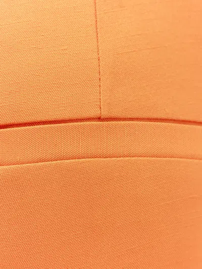 Stella Mccartney Mid-rise Flared Trousers In Orange