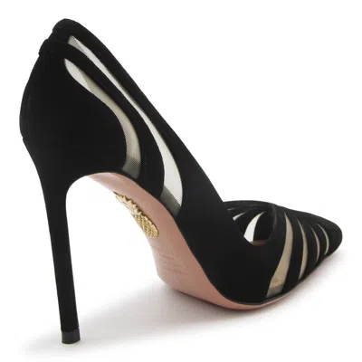 Aquazzura With Heel Blacks And Greys
