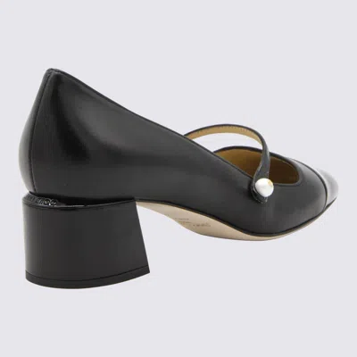 Jimmy Choo Closed Toe Chunky Heel Pump
