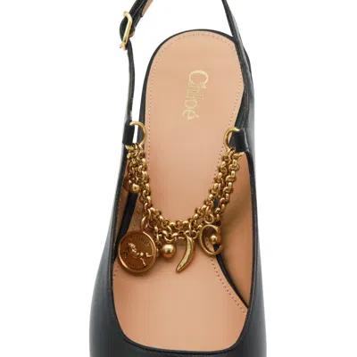 Chloé With Heel Blacks And Greys