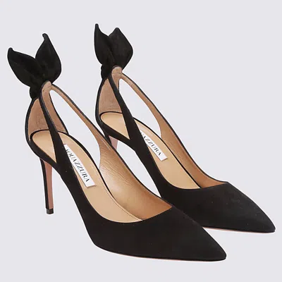 Aquazzura With Heel Blacks And Greys