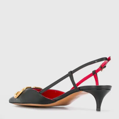 Valentino With Heel Blacks And Greys
