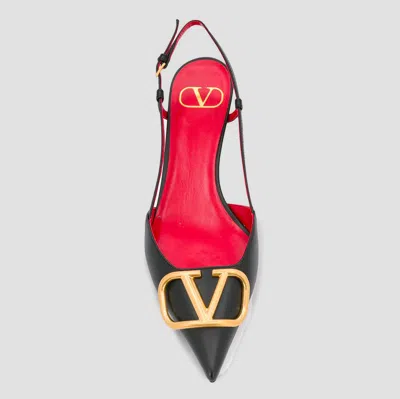 Valentino With Heel Blacks And Greys