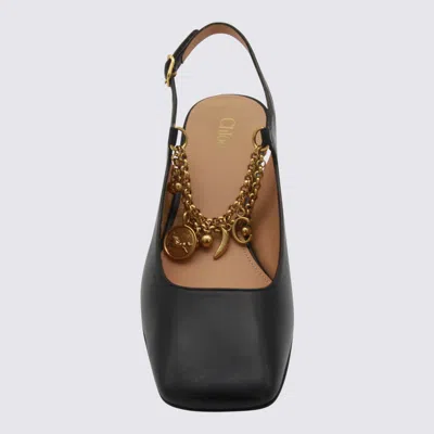 Chloé With Heel Blacks And Greys