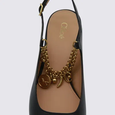 Chloé With Heel Blacks And Greys