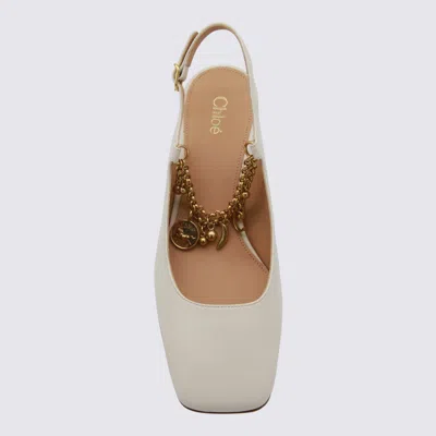 Chloé With Heel Eggshell