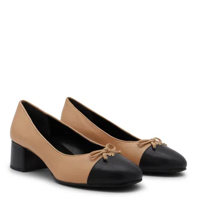 Tory Burch With Heel Ginger/black