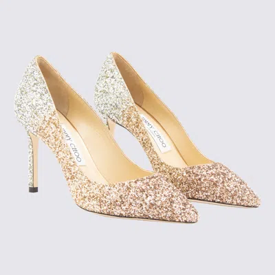 Jimmy Choo With Heel Gold/gold/silver