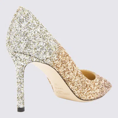 Jimmy Choo With Heel Gold/gold/silver
