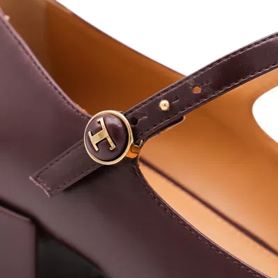 Tod's Scarpe Con Tacco Kraft Chiaro In Brown