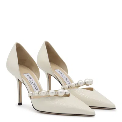 Jimmy Choo Pearl Embellished Pointed Toe Stiletto Pumps