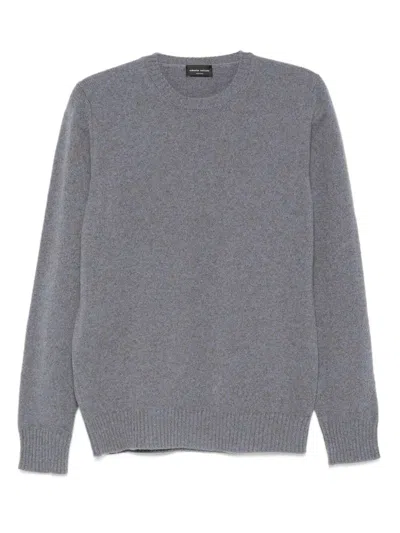 Roberto Collina Plain Design Wool And Cashmere Sweater