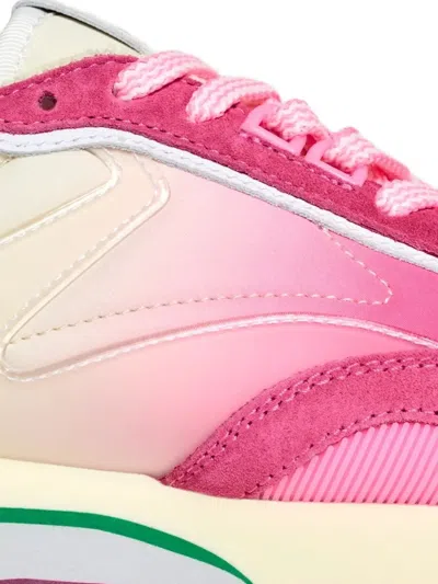 Hoff X Gonzalo Muino Womens Flame Multicoloured Trainers In Multi Leather