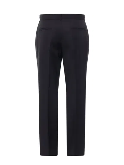 Off-white Off White Men Wool Trouser With 23 And White Patches