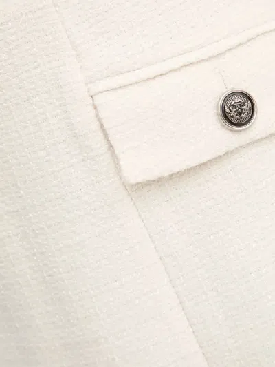 Bruuns Bazaar Tweed A-line Skirt In Neutral