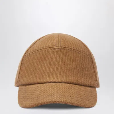 1989 Studio Panelled Curved Brim Cap In Brown