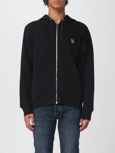 Ps By Paul Smith Ps Paul Smith "zebra" Sweatshirt In Black